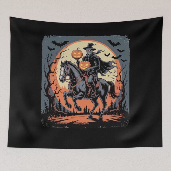 Item preview, Headless Horseman Halloween Night Ride designed and sold by flagylART.