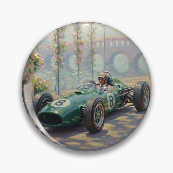 Item preview, Classic Vintage Racing Car Art T-Shirt designed and sold by ginokelleners.