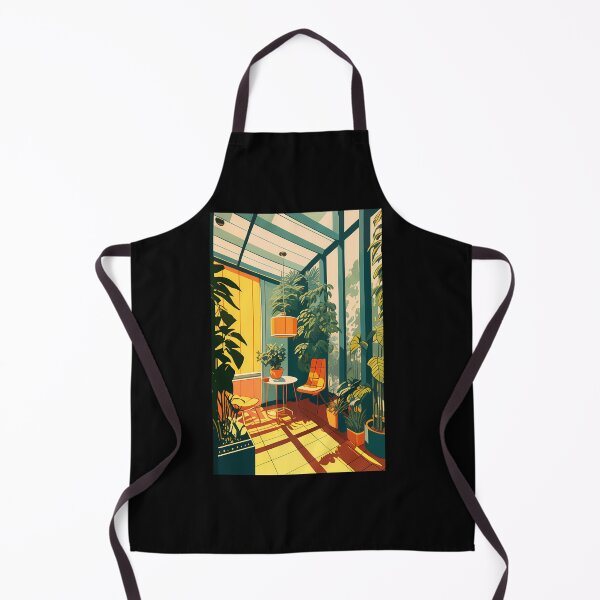 Item preview, Vintage Sunroom With Plants designed and sold by Stamatia-Kor.