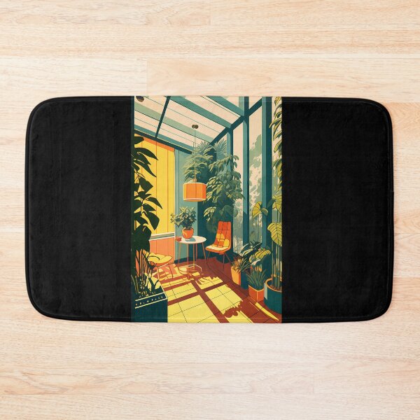 Item preview, Vintage Sunroom With Plants designed and sold by Stamatia-Kor.