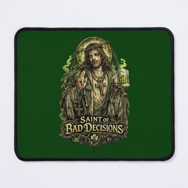 Item preview, St. Patrick - "Saint of Bad Decisions" designed and sold by IndieQuill .