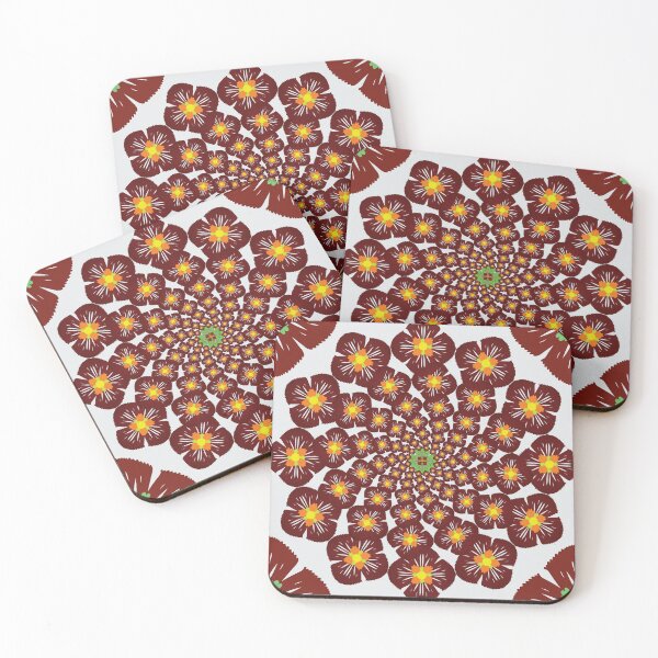 Item preview, Light Space Floral Mandala designed and sold by OIL Pattern Design .