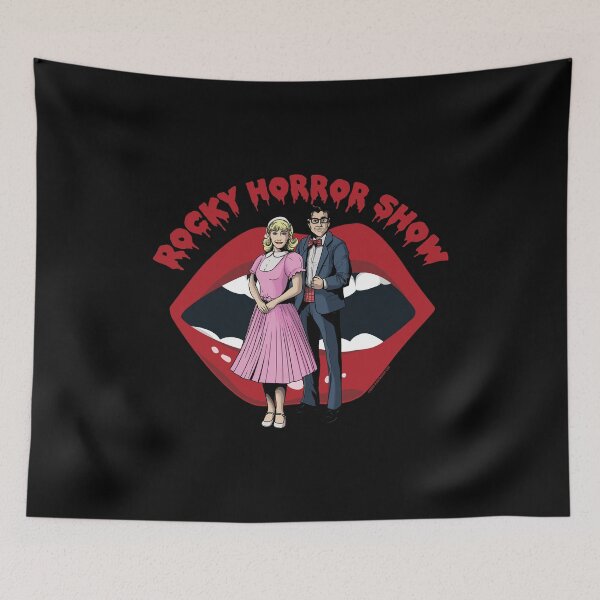 Item preview, Rocky Horror Show Janet And Brad Mouth Logo designed and sold by All-And-Every.
