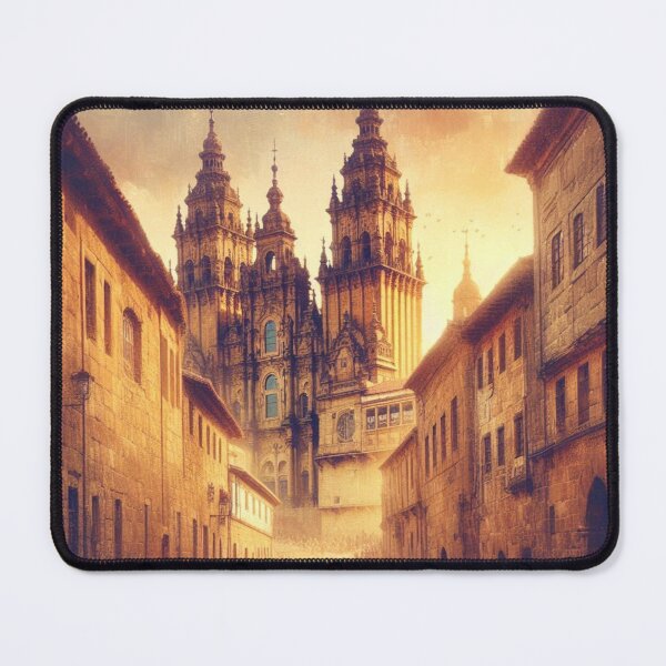 Item preview, Golden Streets in a Medieval City designed and sold by Sybille-Yates.