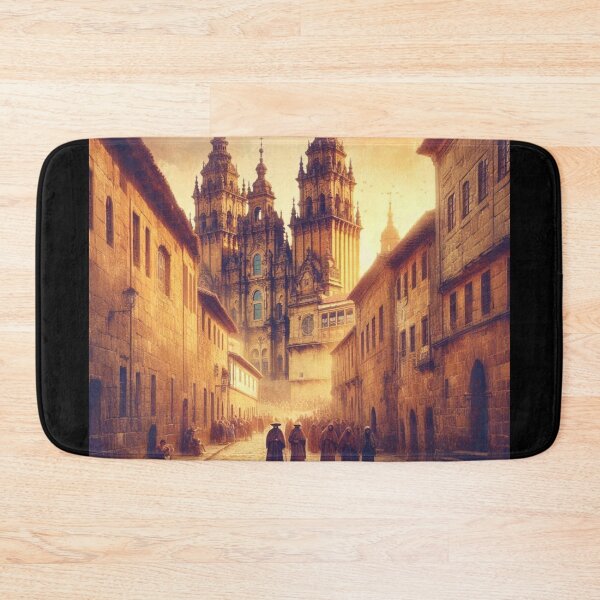 Item preview, Golden Streets in a Medieval City designed and sold by Sybille-Yates.