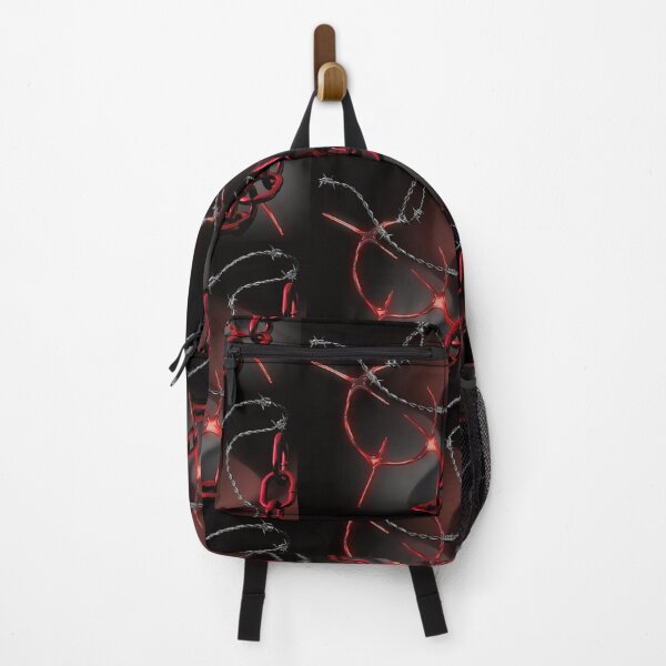 Item preview, Red Chain and Barbed Wire – Dark Rebellion designed and sold by IsaBellCreative.