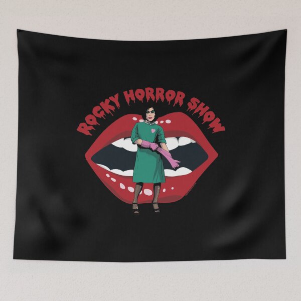 Item preview, Rocky Horror Show Dr Frank N Furter Gloves Mouth Logo designed and sold by All-And-Every.