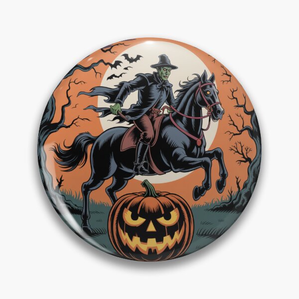 Item preview, Headless Horseman Halloween Night Ride designed and sold by flagylART.