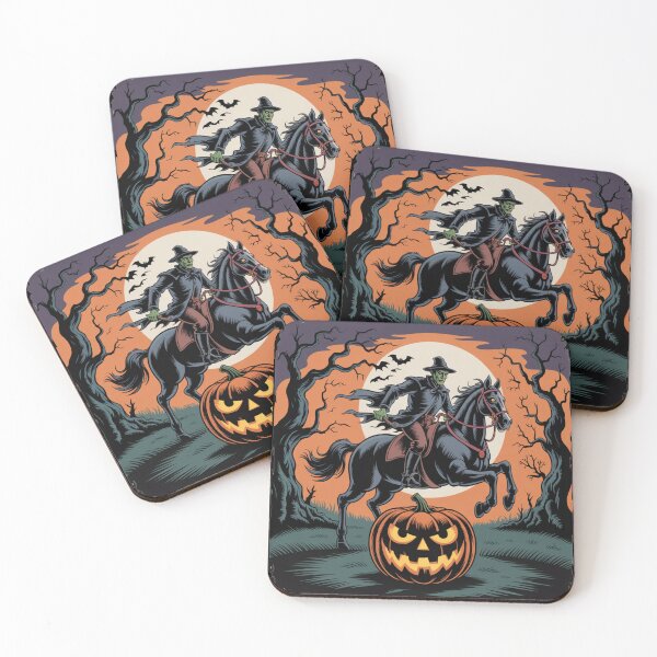 Item preview, Headless Horseman Halloween Night Ride designed and sold by flagylART.