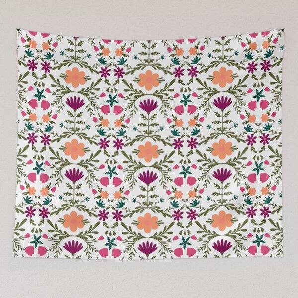 Item preview, Folk flowers designed and sold by Britney Deveault.