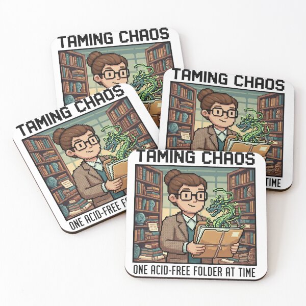 Item preview, Taming Chaos One Acid-Free Folder At A Time designed and sold by BlissHalo.