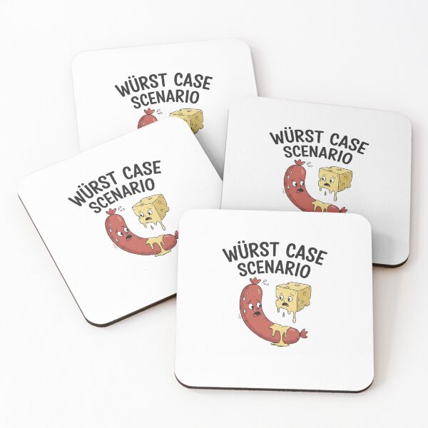 Item preview, Wurst Käse Scenario (Funny German Food Pun) designed and sold by rockyRG.