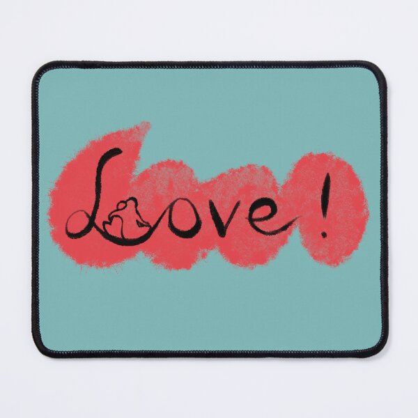 Item preview, Minimalistic drawing of a couple on the word Love! designed and sold by SanaBerzh.