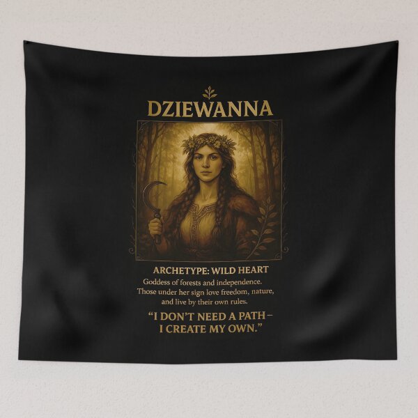 Item preview, Mullein - Wild Heart Slavic Zodiac (March 8 - March 30) designed and sold by Myth-LegendArt.