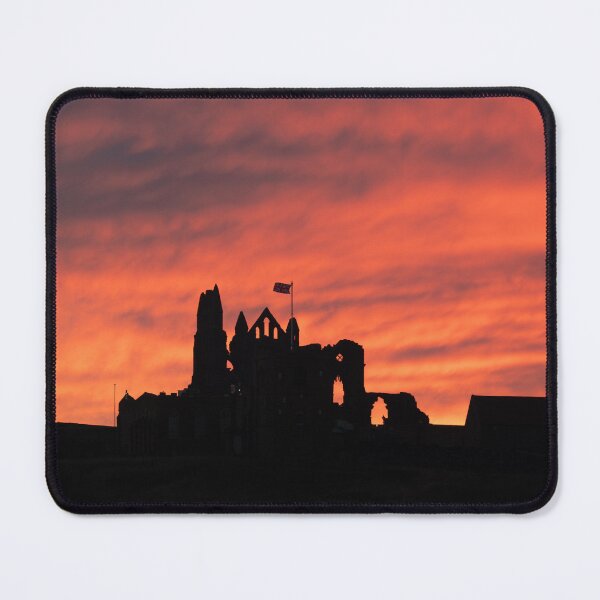 Item preview, Whitby Abbey Silhouette at Sunrise designed and sold by AstrallRosePhotos.