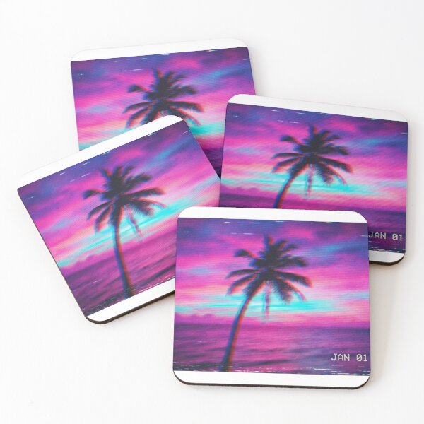 Item preview, Lonely Digital Palm 80s Retro Glitch designed and sold by powersunlight.