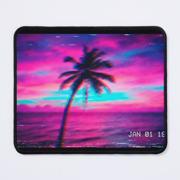 Item preview, Lonely Digital Palm 80s Retro Glitch designed and sold by powersunlight.
