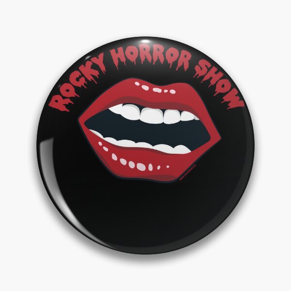 Item preview, Rocky Horror Show Open Mouth Curved Title Text designed and sold by All-And-Every.
