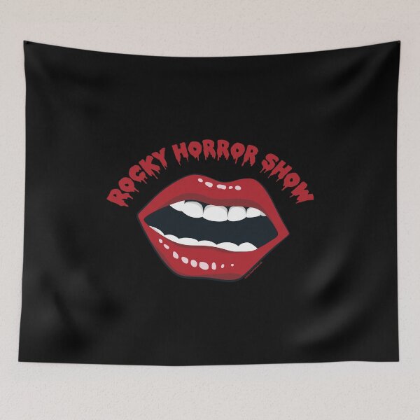 Item preview, Rocky Horror Show Open Mouth Curved Title Text designed and sold by All-And-Every.
