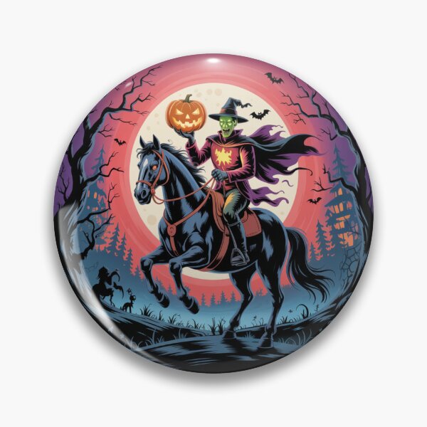 Item preview, Headless Horseman Halloween Night Ride designed and sold by flagylART.