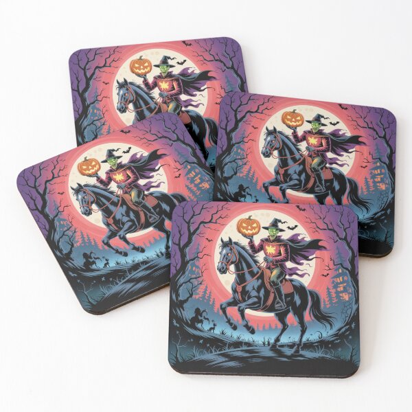 Item preview, Headless Horseman Halloween Night Ride designed and sold by flagylART.