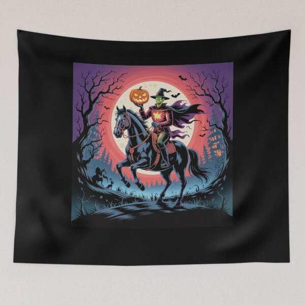Item preview, Headless Horseman Halloween Night Ride designed and sold by flagylART.