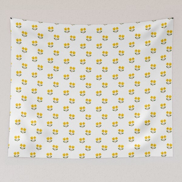 Item preview, Yellow double floral  designed and sold by Choyiartstudio.