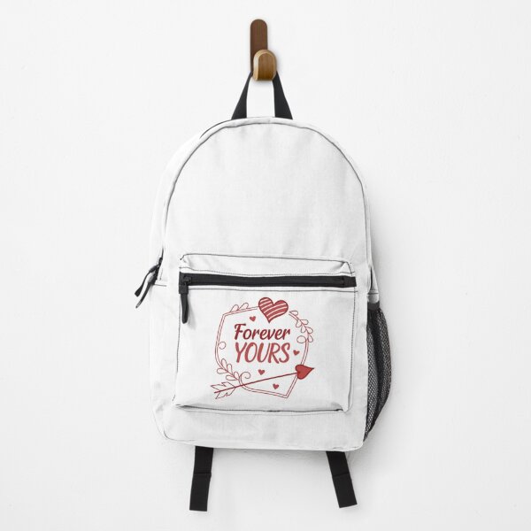Item preview, Forever Yours – Romantic Valentine Typography Art designed and sold by Pawcrafted.