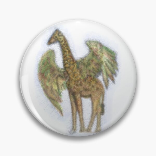 Item preview, Giraffe with wings designed and sold by liquid-print.