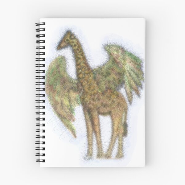 Item preview, Giraffe with wings designed and sold by liquid-print.