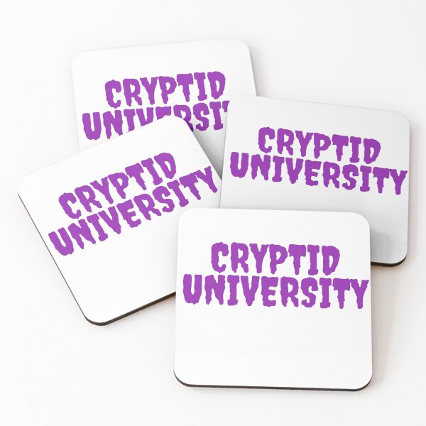 Artikelvorschau, Logo der Kryptiden-Universität entworfen und verkauft von Crumblecroak Studios .