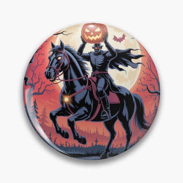 Item preview, Headless Horseman Halloween Night Ride designed and sold by flagylART.