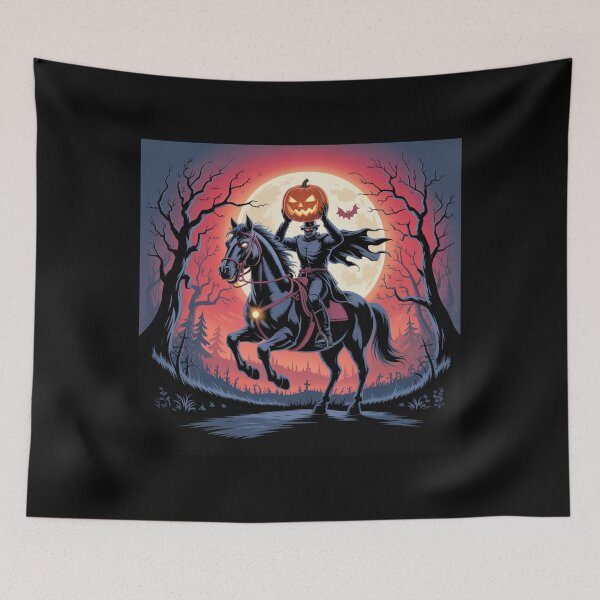 Item preview, Headless Horseman Halloween Night Ride designed and sold by flagylART.