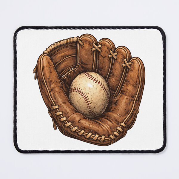 Item preview, Vintage Baseball Glove – Classic Leather Ball Sports Art T-Shirt designed and sold by RMTrendy.