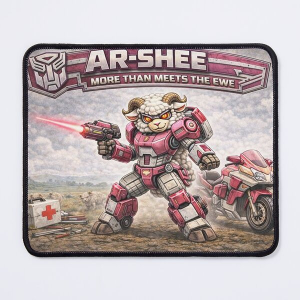 Item preview, MechaSheep: Ar-Shee (More Than Meets the Ewe) designed and sold by Thpoar.
