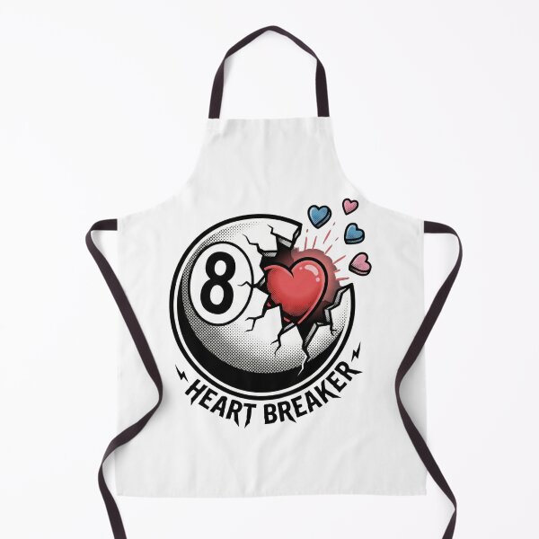 Item preview, 8 Ball Heartbreaker – Billiards Love Design designed and sold by Majnon8bp.