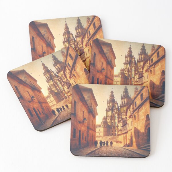 Item preview, Quiet Golden Streets in a Medieval City designed and sold by Sybille-Yates.