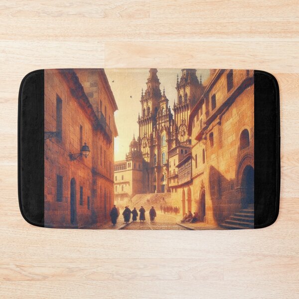 Item preview, Quiet Golden Streets in a Medieval City designed and sold by Sybille-Yates.