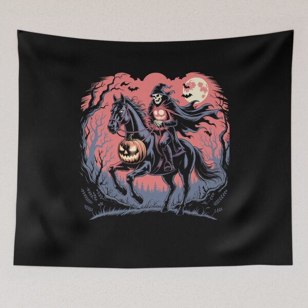 Item preview, Headless Horseman Blood Moon Ride designed and sold by flagylART.