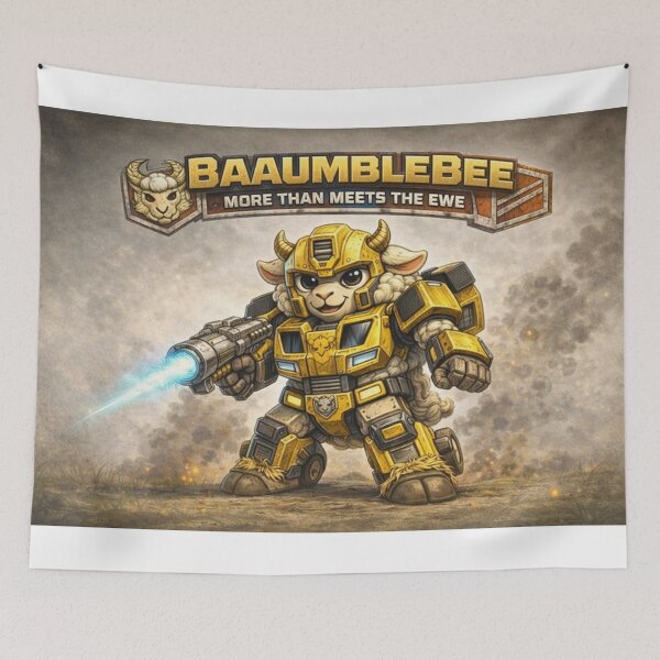 Item preview, MechaSheep: Baaaumblebee (More Than Meets the Ewe) designed and sold by Thpoar.