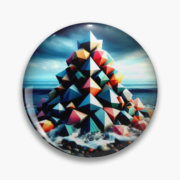 Item preview, Geometric Pyramid – Surreal Beach Structure designed and sold by Dogandesighn.