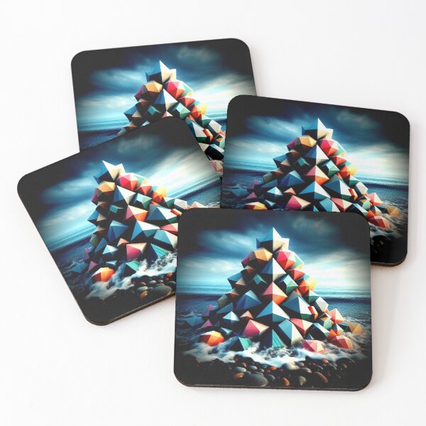 Item preview, Geometric Pyramid – Surreal Beach Structure designed and sold by Dogandesighn.