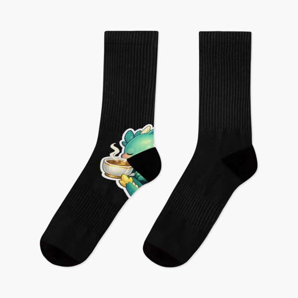 Item preview, Cute Sleeping Green Dragon With Tea designed and sold by jeankerrindzq.