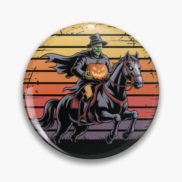 Item preview, Headless Horseman Retro Sunset Ride designed and sold by flagylART.