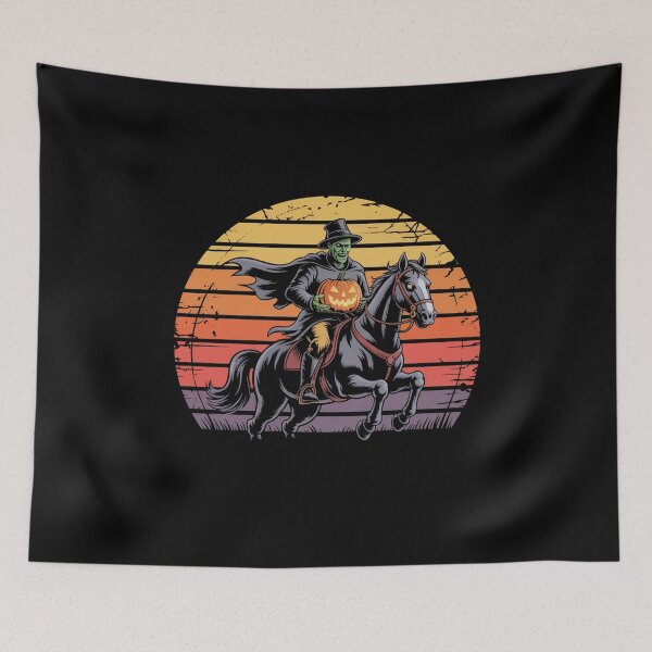 Item preview, Headless Horseman Retro Sunset Ride designed and sold by flagylART.