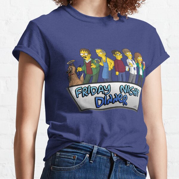 Friday Night Dinner Caricatures! Classic T-Shirt