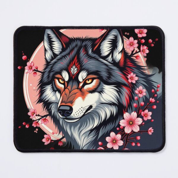 Item preview, Flower Wolf Artwork designed and sold by Planetporridge.