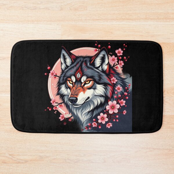 Item preview, Flower Wolf Artwork designed and sold by Planetporridge.