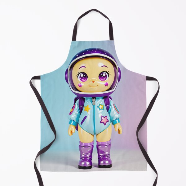 Item preview, Star Traveler Girl – Cute Space Explorer Mascot designed and sold by VelraSceneory.