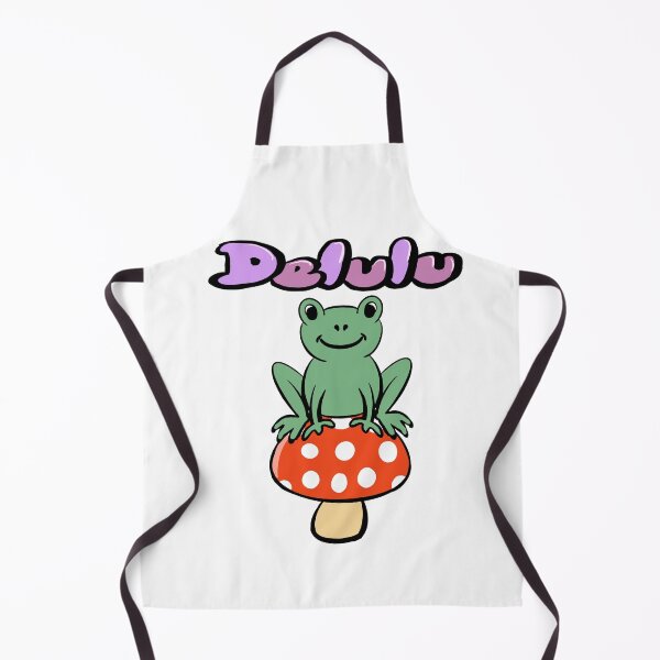 Item preview, Delulu Frog on a mushroom designed and sold by Artonmytee.